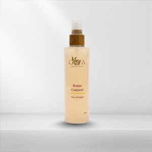 Brume corporelle bio Goya parfum fleur d’oranger pour hydrater et parfumer la peau, soins naturels et écoresponsables.
