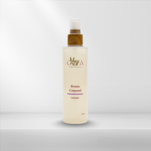 Brume corporelle bio Goya parfum Orchidée pour hydrater et parfumer la peau, soins naturels et écoresponsables.