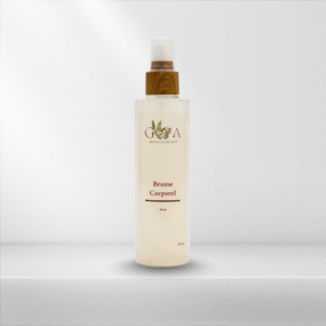 Brume corporelle bio Goya parfum Oud pour hydrater et parfumer la peau, soins naturels et écoresponsables.