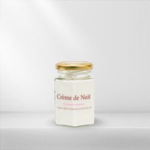 Crème de nuit bio Goya à l’huile de figue de barbarie et extrait de rose pour régénérer et nourrir la peau naturellement.