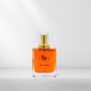 Eau de parfum bio Goya Fleur d’Éden pour une fragrance florale douce et raffinée, cosmétique naturel et écoresponsable.