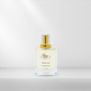 Eau de parfum bio Goya Green Leaf pour une fragrance fraîche et naturelle, cosmétique écoresponsable.