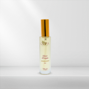 Elixir d’argan bio Goya Oud pour nourrir, régénérer et sublimer la peau et les cheveux avec élégance.