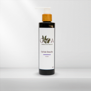 Gel douche Goya Orchidée, nettoie en douceur et enveloppe la peau d’un parfum floral raffiné et apaisant.
