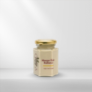 Masque éclat bio Goya à l’argan, miel et safran pour illuminer et nourrir la peau, soins visage naturels et écoresponsables.