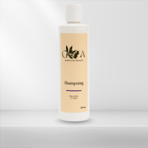 Shampoing bio sans sulfate Goya à l’orchidée pour cheveux doux et brillants, soins cheveux naturels et écoresponsables.